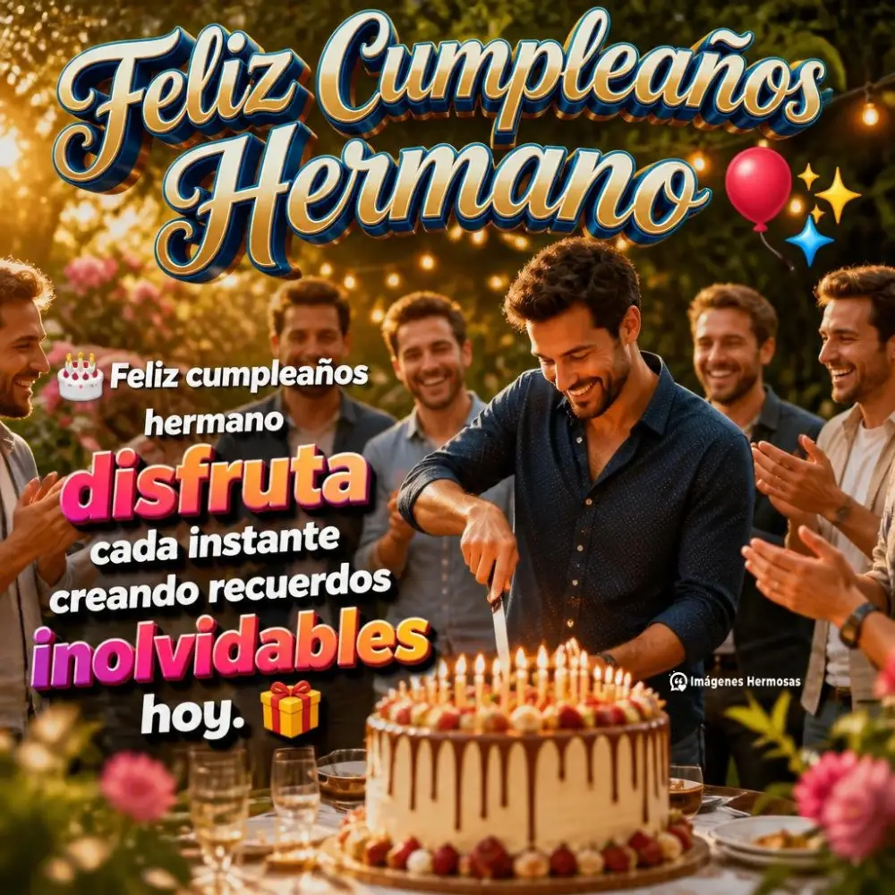 Feliz Cumpleaños Hermano