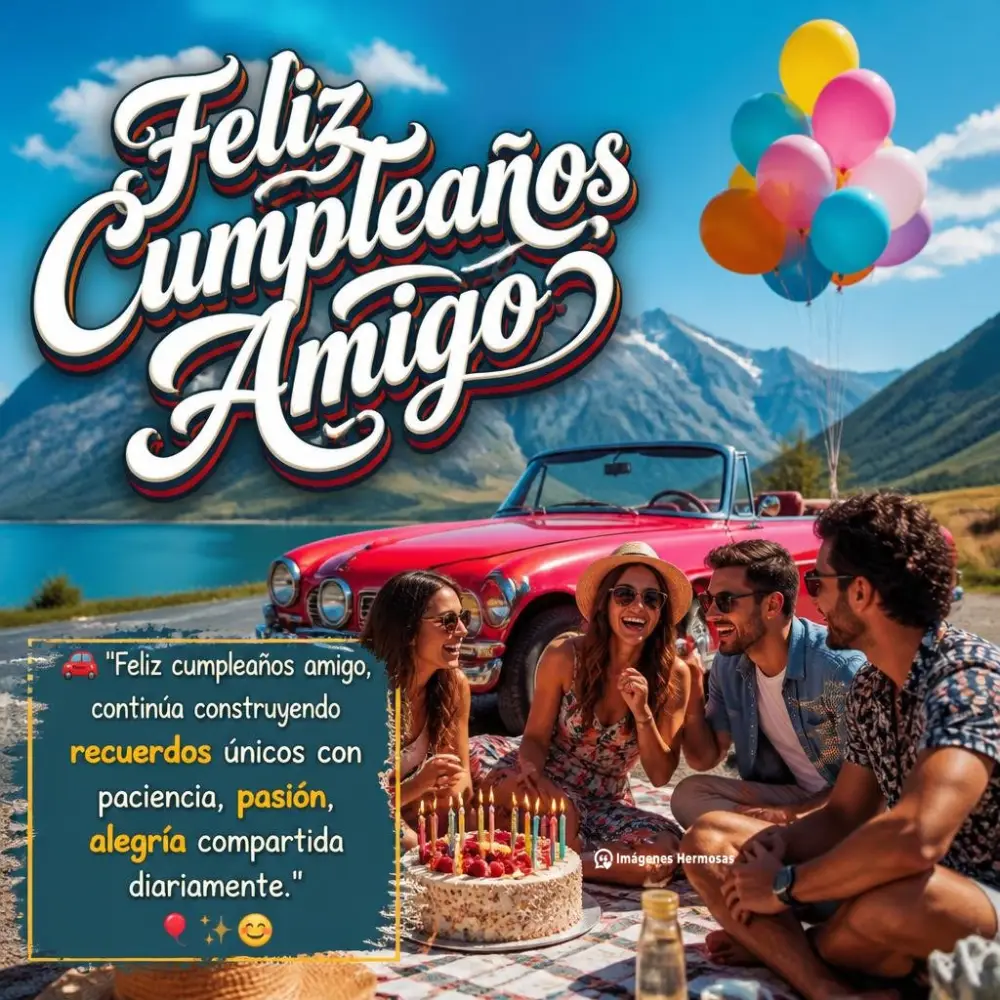 Feliz Cumpleaños Mejor Amigo