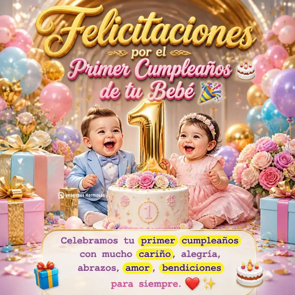Feliz Primer Añito Hija
