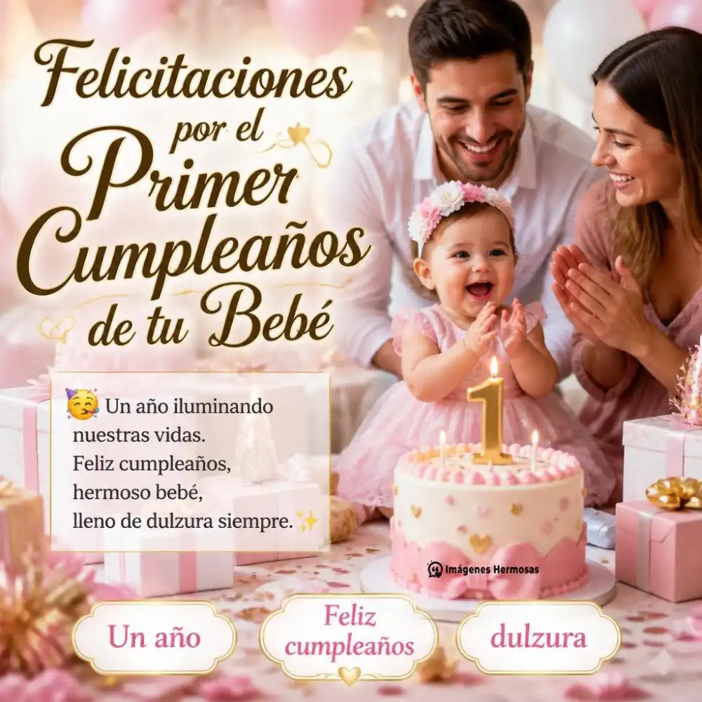Feliz Primer Añito Nena