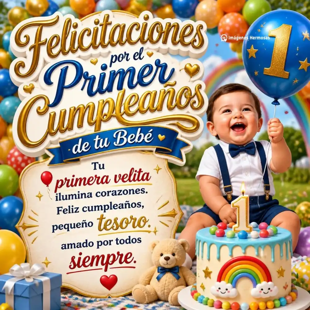 Feliz Primer Añito Princesa Frases