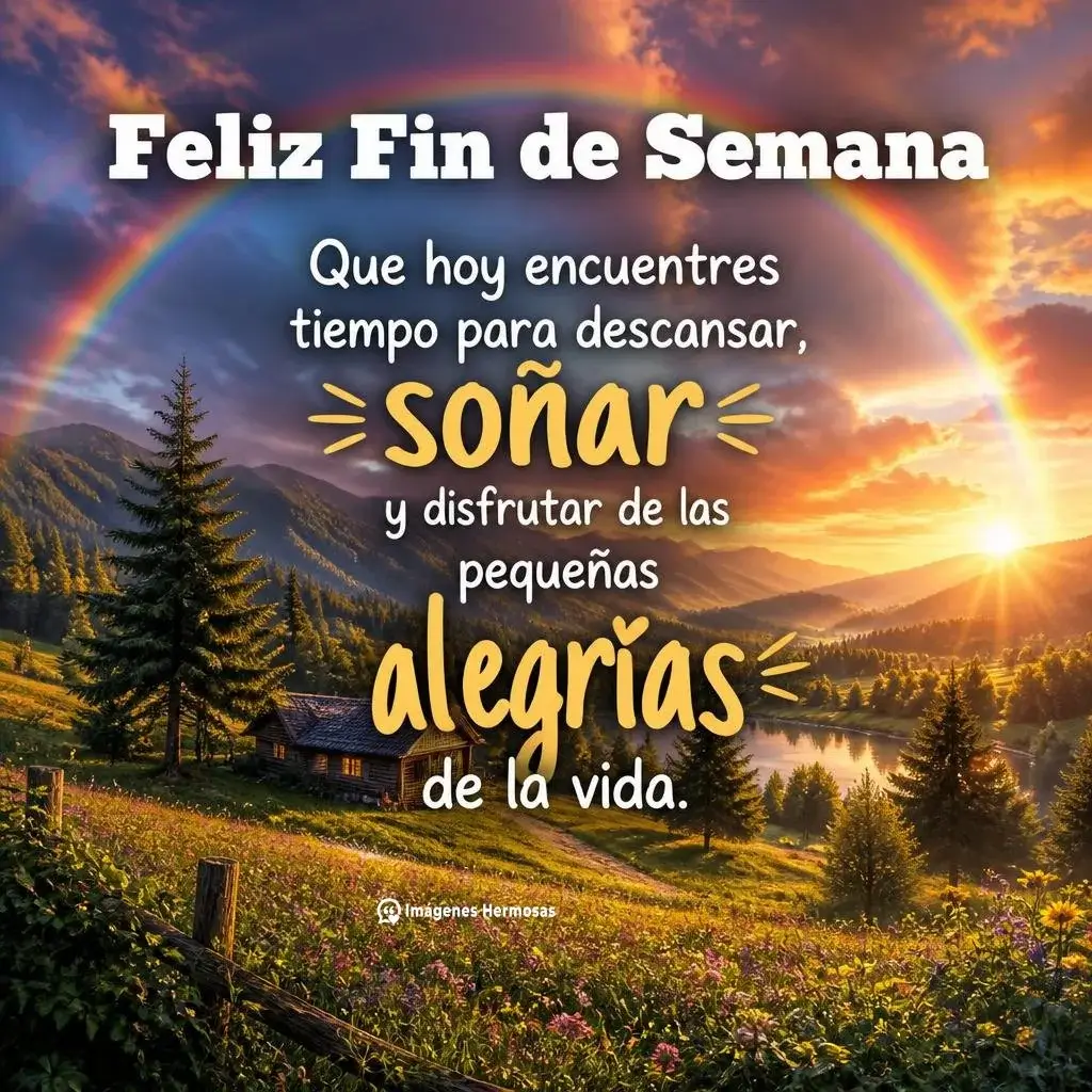 Feliz Fin De Semana Frases Positivas