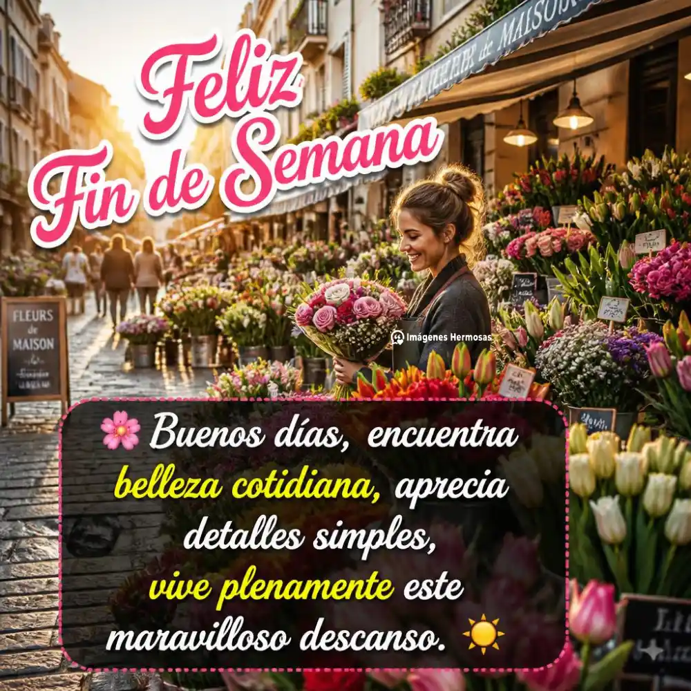 Feliz Y Bendecido Fin De Semana Lleno De Amor Y Alegría