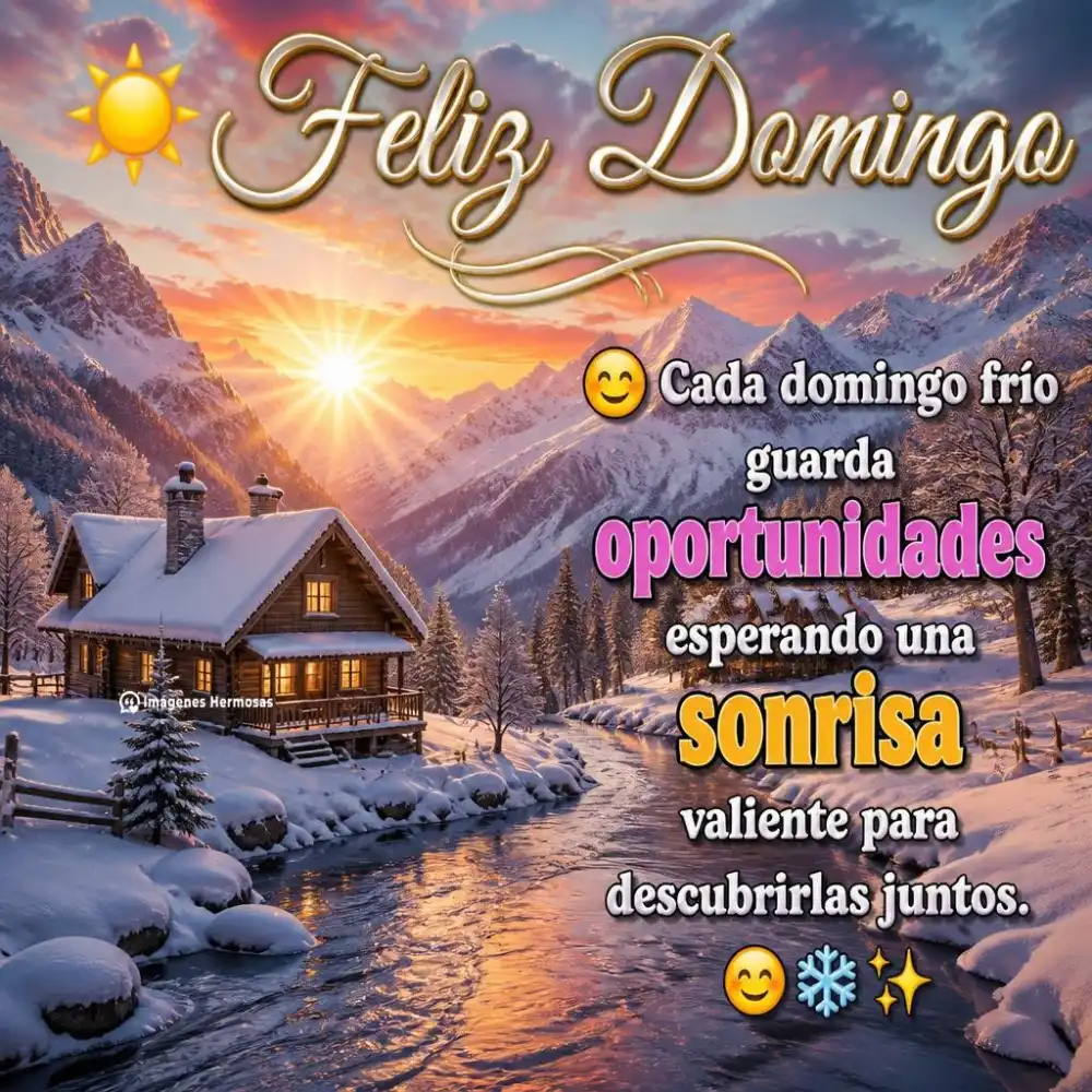 Frases De Feliz Domingo De Invierno