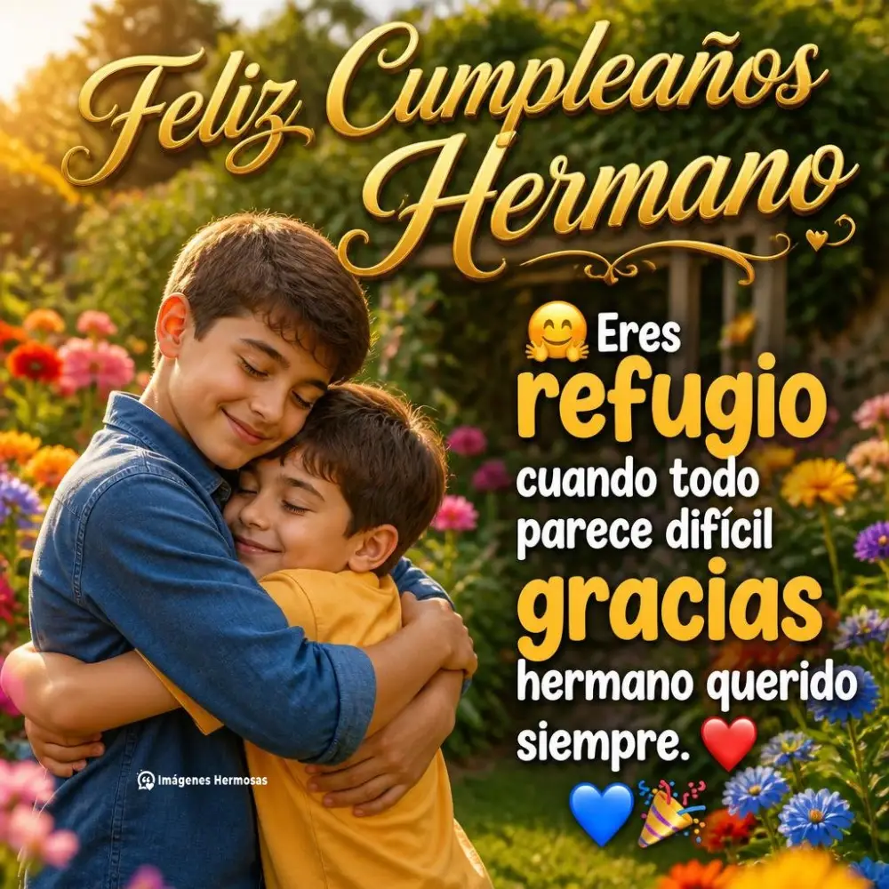 Frases Para Hermanos De Cumpleaños