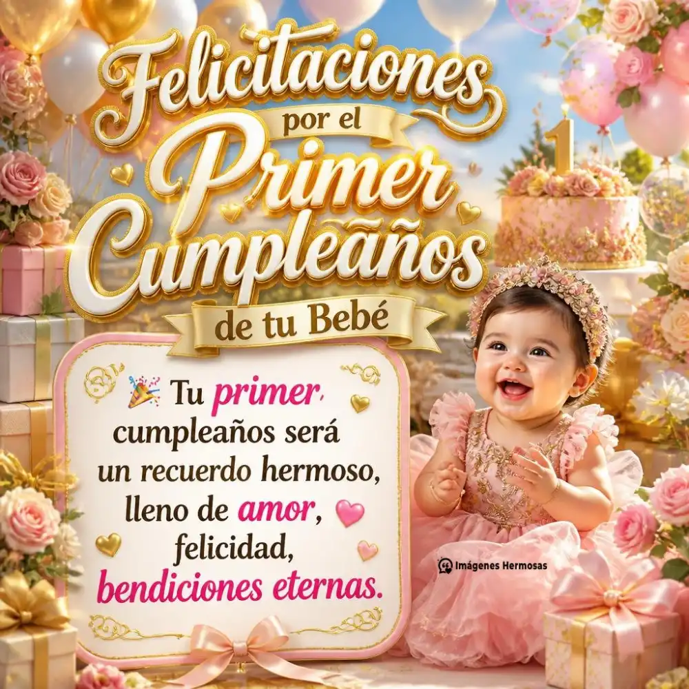 Frases Para Primer Año Bebe