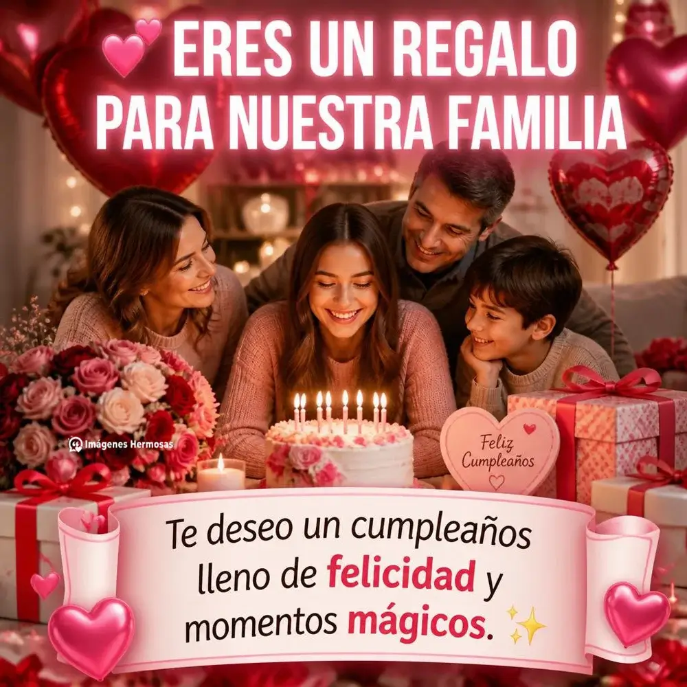 Imágenes Con Frases De Cumpleaños Para Una Hermana