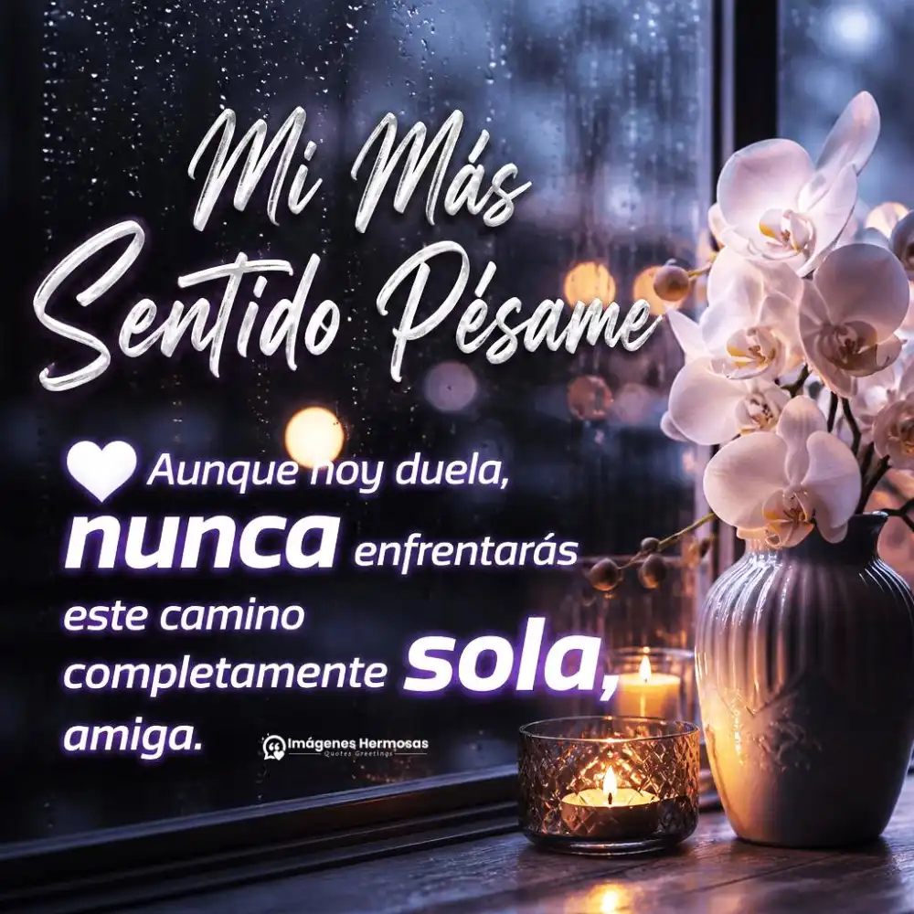 Mensaje De Condolencia