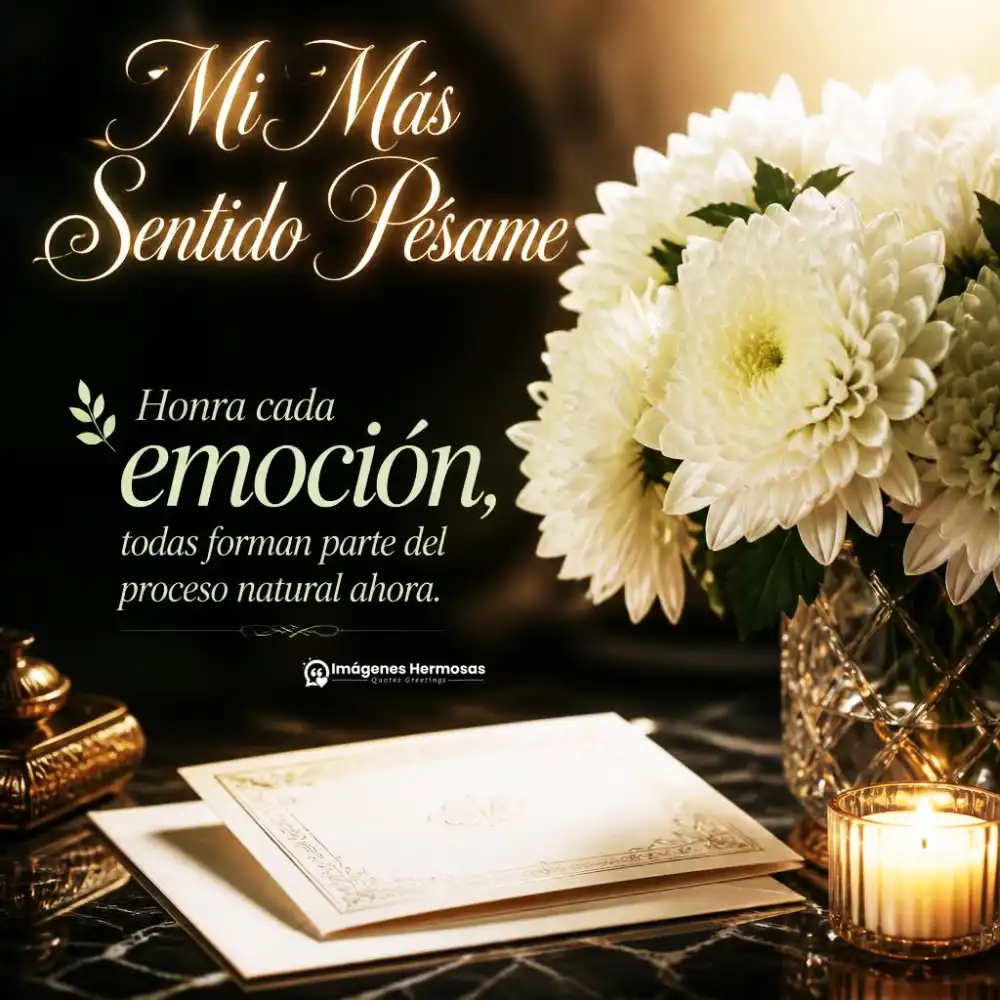 Mis Condolencias