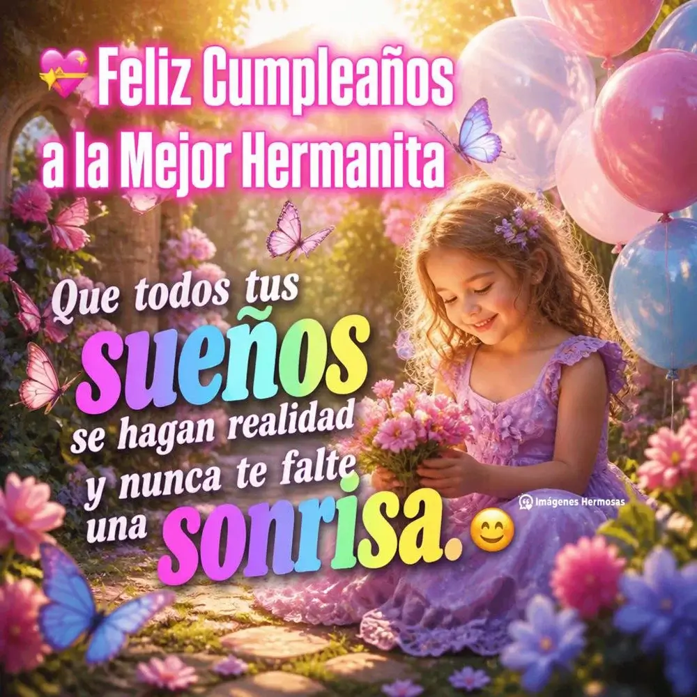 Poema De Cumpleaños Para Mi Hermana