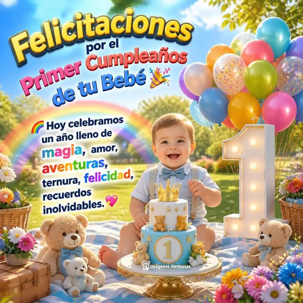 Primer Año De Mi Bebe