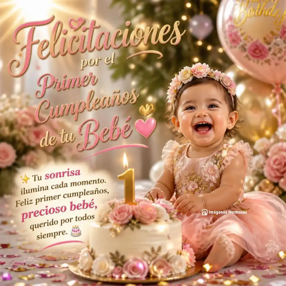 Primer Año Felicidades 1 Año