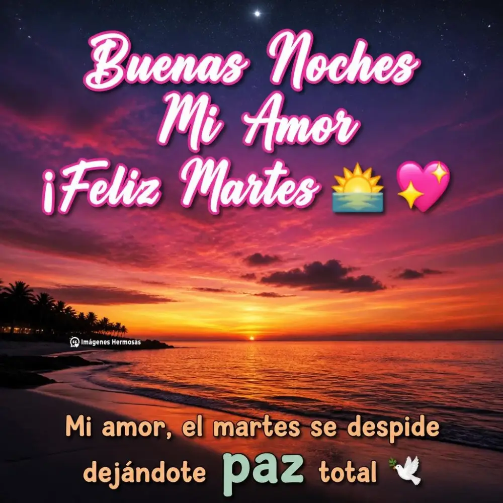 Tierno Buenas Noches Amor