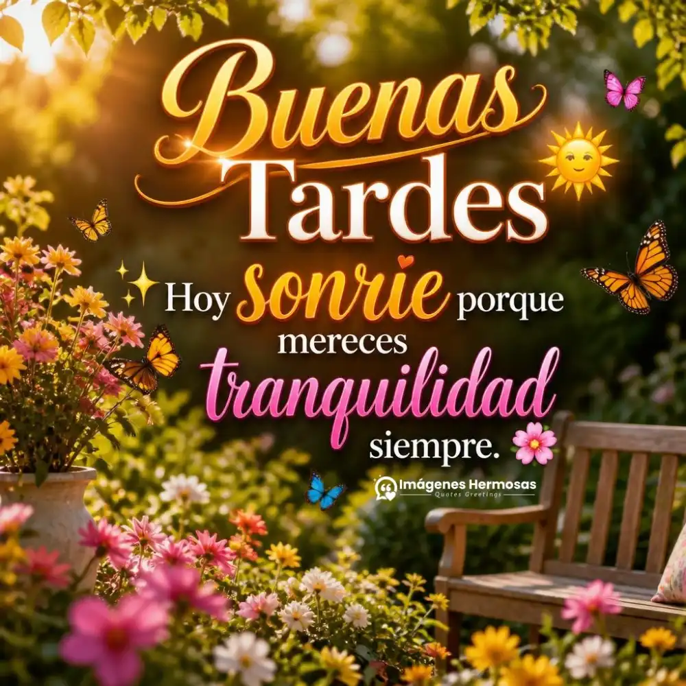 Buenas Tardes Bonitas