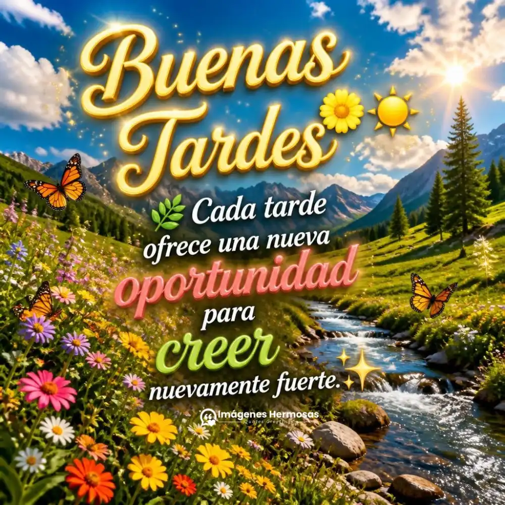 Buenas Tardes