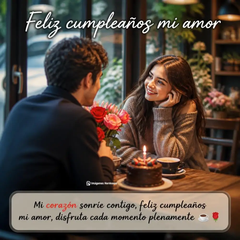 Esposo Feliz Cumpleaños Mi Amor Hombre