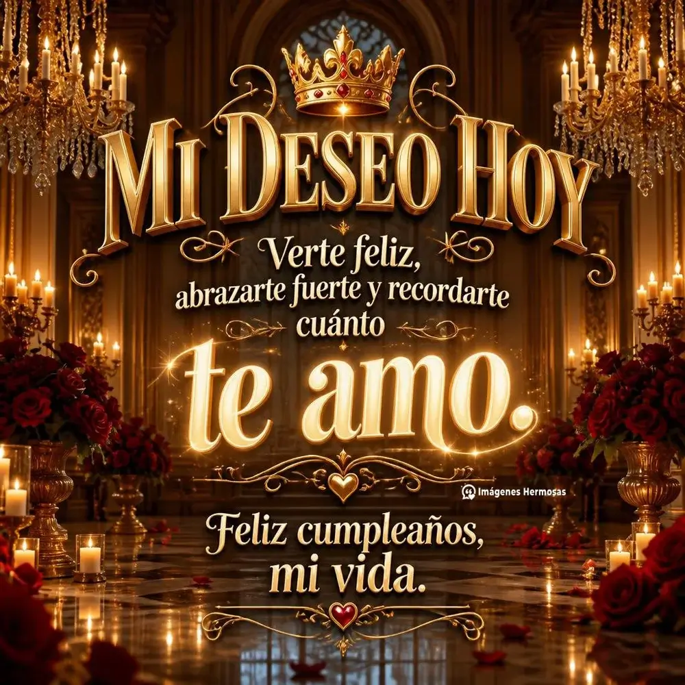 Feliz Cumpleaños Mi Amor Frases