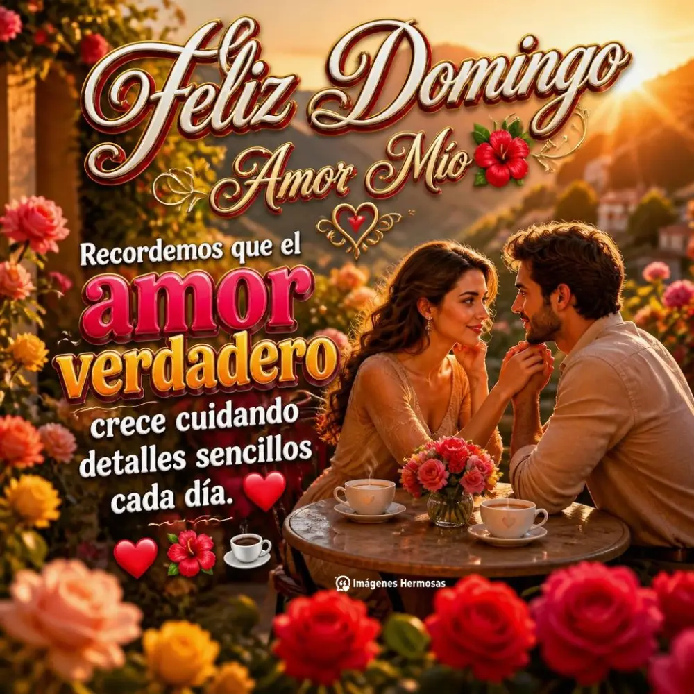 Feliz Domingo Amor De Mi Vida