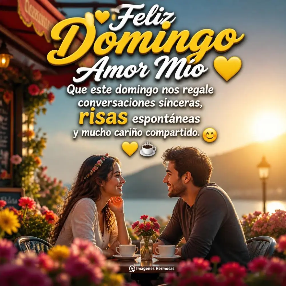 Feliz Domingo Amor Te Amo