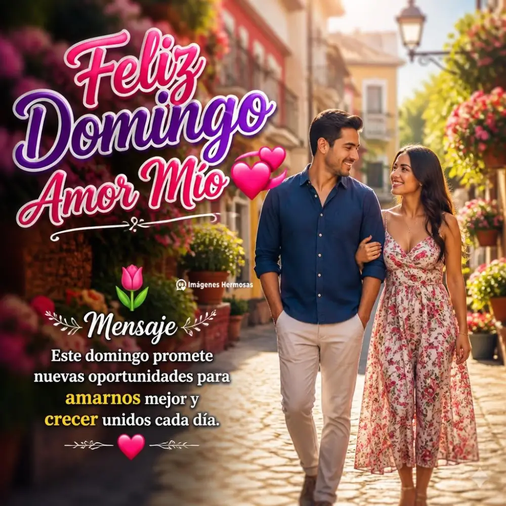Feliz Domingo Para Mi Amor