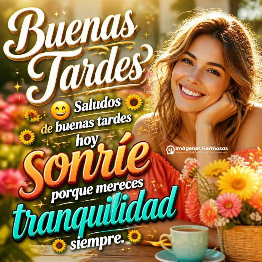 Frases Buenas Tardes Bendiciones