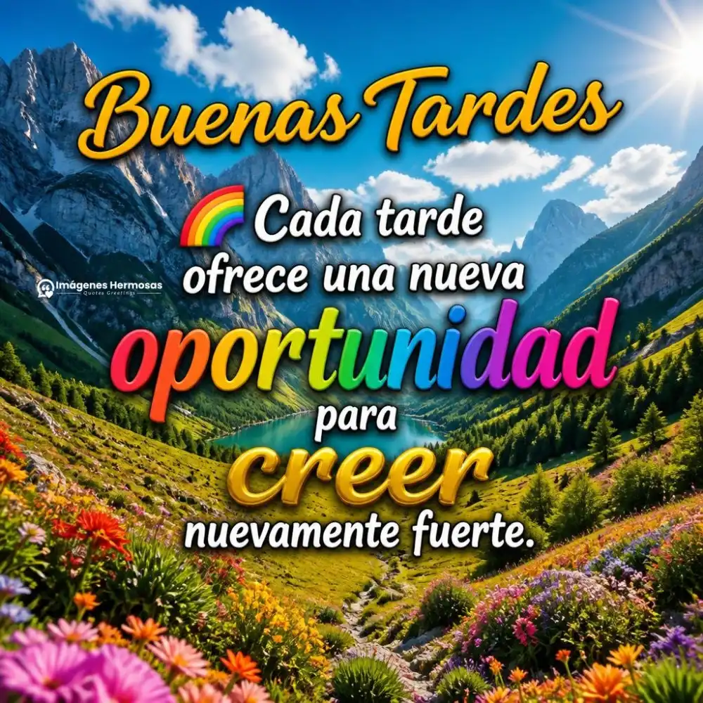 Gracioso Saludo Buenas Tardes