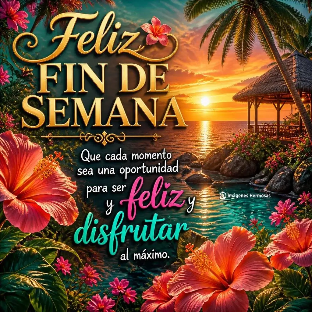 Hermoso Feliz Fin De Semana