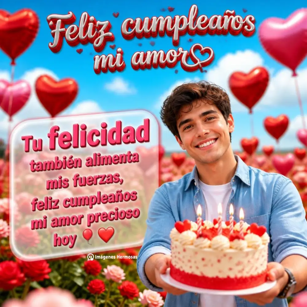 Tarjetas Feliz Cumpleaños Amor