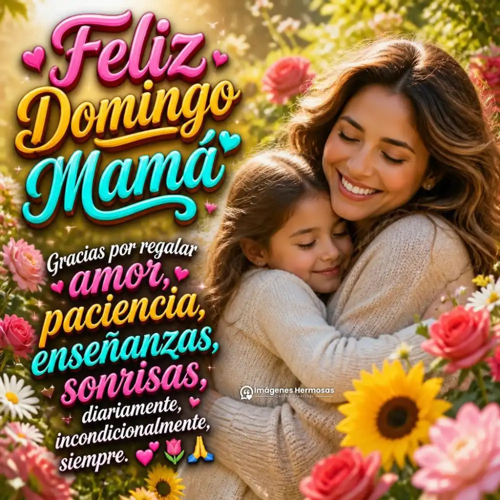 Feliz Domingo Mamá