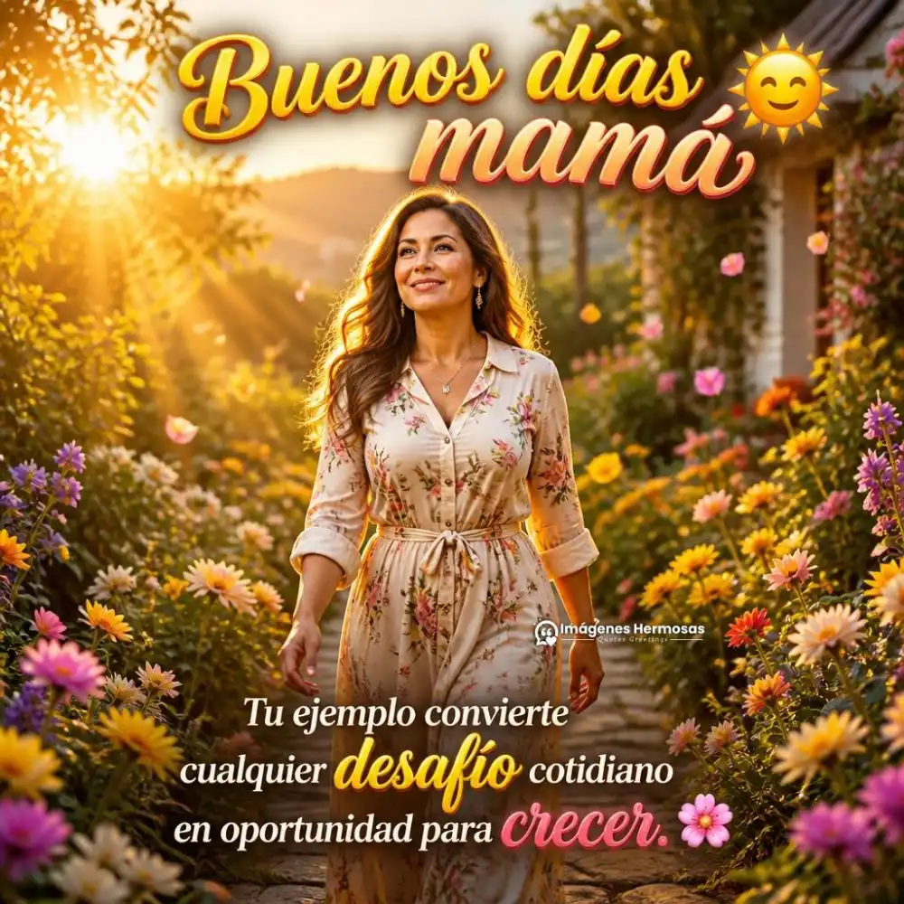 Frases Bonitas De Buenos Días Para Mamá